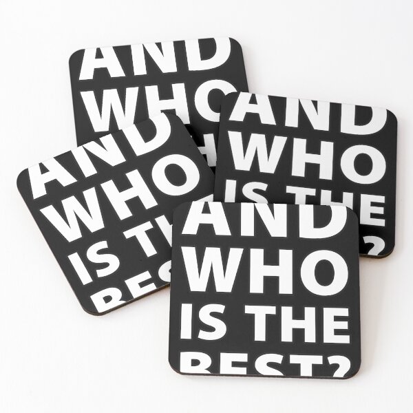 Item preview, And who is the best? designed and sold by WC-CHA.