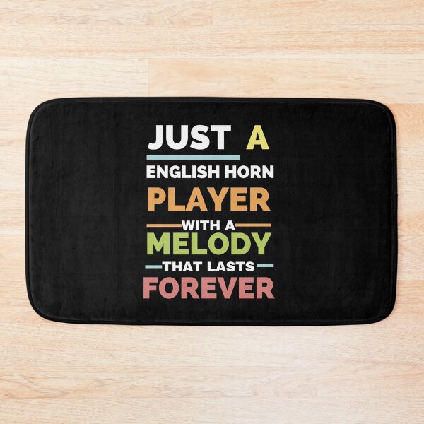 Item preview, Just an English horn player with a melody that lasts forever designed and sold by greenbluearts.