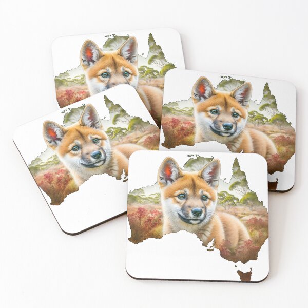 Item preview, Dingo in the wild designed and sold by RubisLeaf.