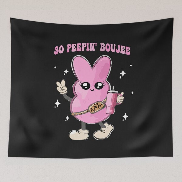 Item preview, So Peepin' Boujee Funny Hip Hop Bunny Easter Day Rabbit designed and sold by Pitchou07.