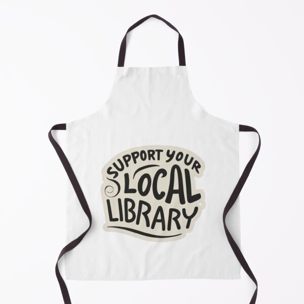 Item preview, Support Your Local Library For Reader Librarian Logo designed and sold by sadedream.