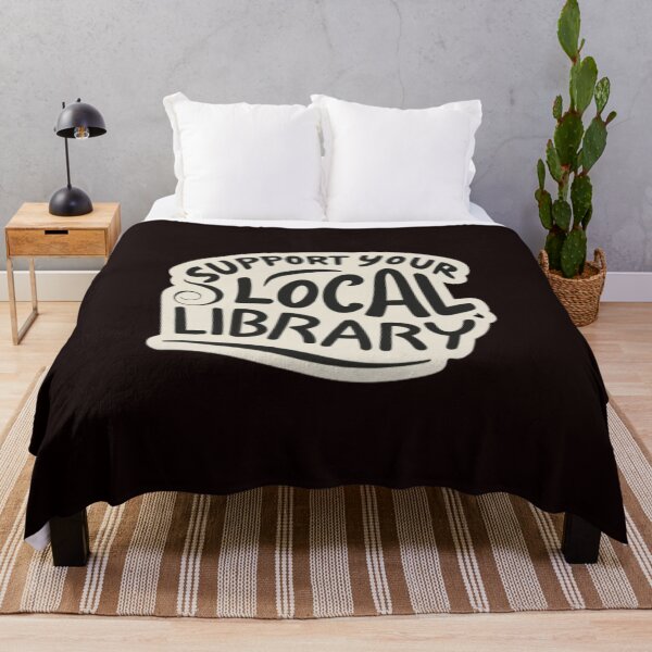 Item preview, Support Your Local Library For Reader Librarian Logo designed and sold by sadedream.
