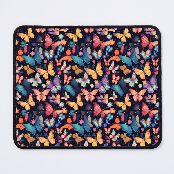 Item preview, Colorful Butterflies Pattern designed and sold by CustomPrintHub.