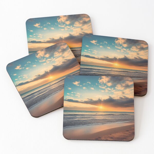Item preview, Beach Sunset No.1 designed and sold by towards-nowhere.