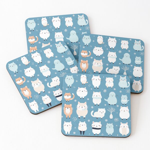 Item preview, a lot of cute cat with sky background  designed and sold by WarmHeartedArt.