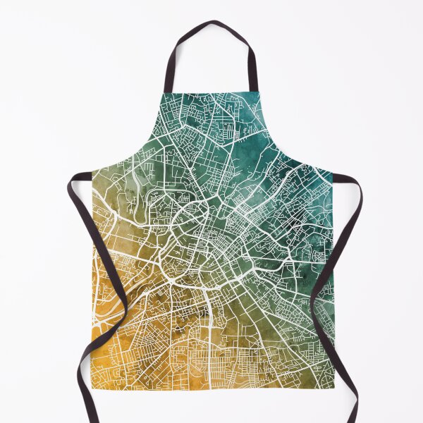 Item preview, Manchester England City Map designed and sold by ArtPrints.
