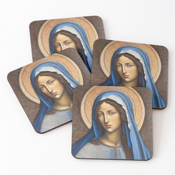 Item preview, painting of Our Lady in the Renaissance style designed and sold by bogfl.