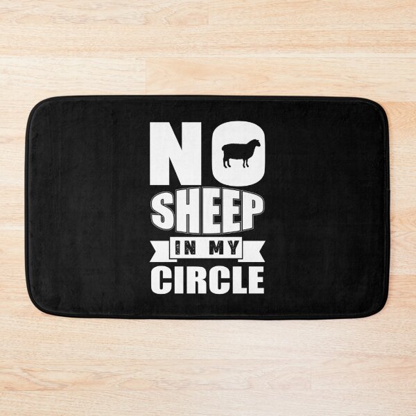 Item preview, No Sheep In My Circle  designed and sold by Hairball-Pets.