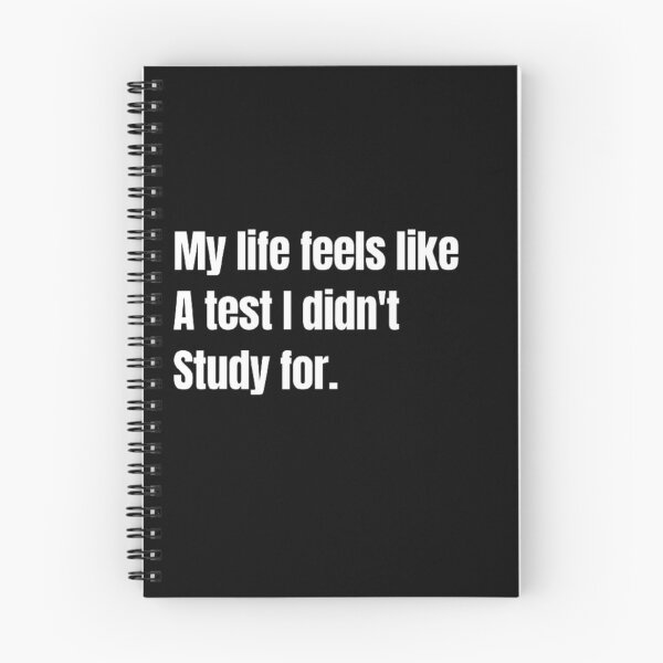 Item preview, My life feels like a test I didn't study for. designed and sold by Reroreemy.