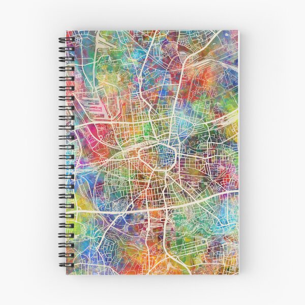 Item preview, Dortmund Germany City Map designed and sold by ArtPrints.