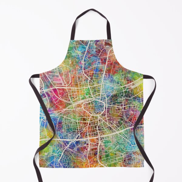 Item preview, Mapa de la ciudad de Dortmund Alemania designed and sold by ArtPrints.
