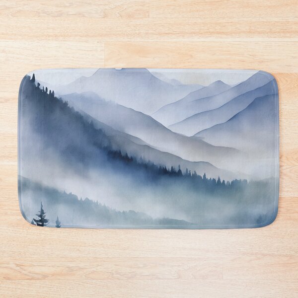 Item preview, Misty Mountains Tranquility designed and sold by colorvisionart.