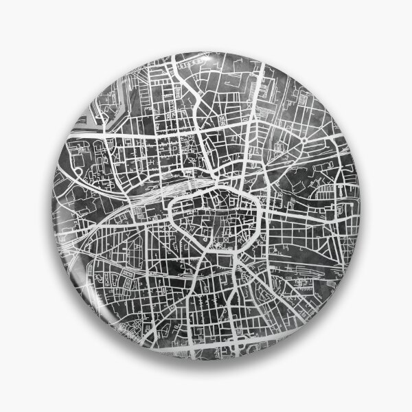 Item preview, Dortmund Germany City Map designed and sold by ArtPrints.