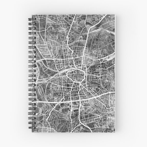 Item preview, Dortmund Germany City Map designed and sold by ArtPrints.