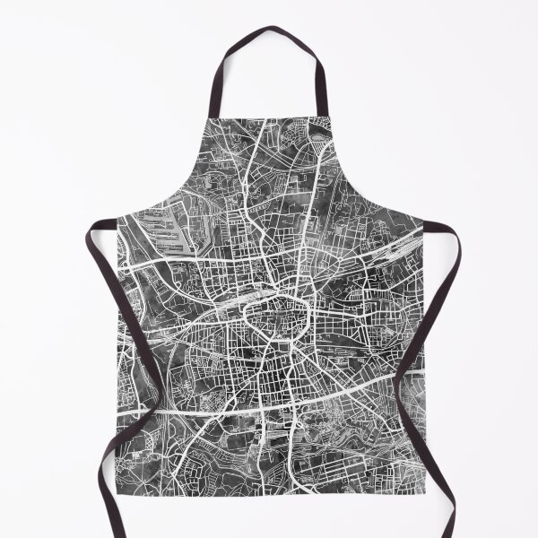 Item preview, Mapa de la ciudad de Dortmund Alemania designed and sold by ArtPrints.