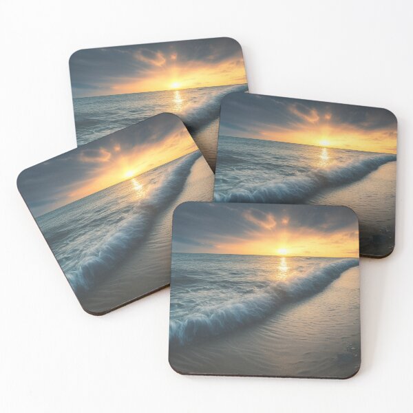 Item preview, Beach Sunset No.4 designed and sold by towards-nowhere.