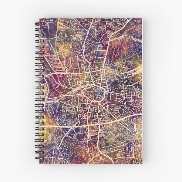 Item preview, Dortmund Germany City Map designed and sold by ArtPrints.