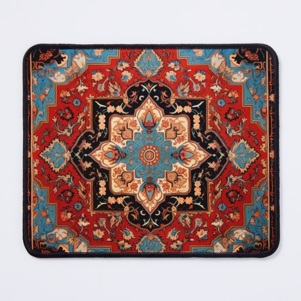 Item preview, Antique Persian Rug Blue And Red designed and sold by GrinGalore.