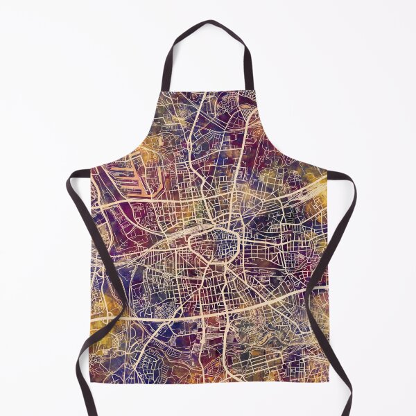 Item preview, Mapa de la ciudad de Dortmund Alemania designed and sold by ArtPrints.