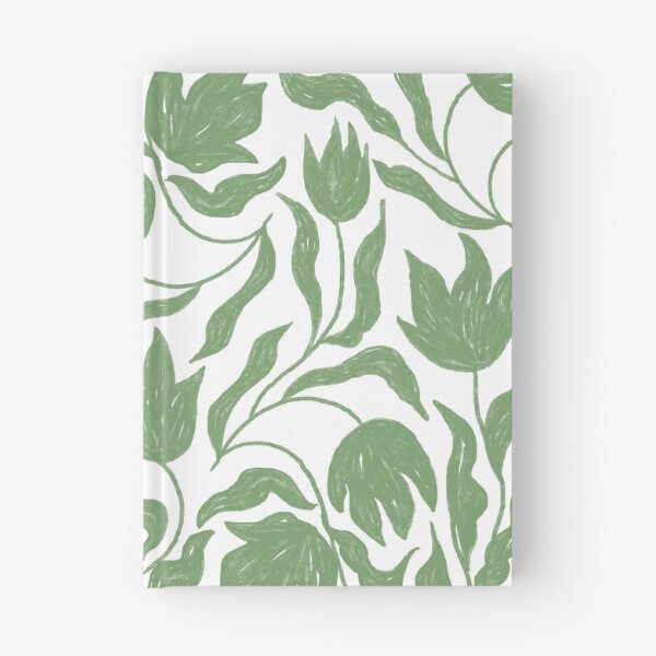 Item preview, Abstract Tulip Pattern in Sage green designed and sold by lauragraves.