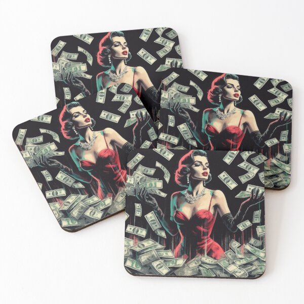 Item preview, Femme Fatale Money Rain [Noir, Crime] designed and sold by RESToRAPTOR.
