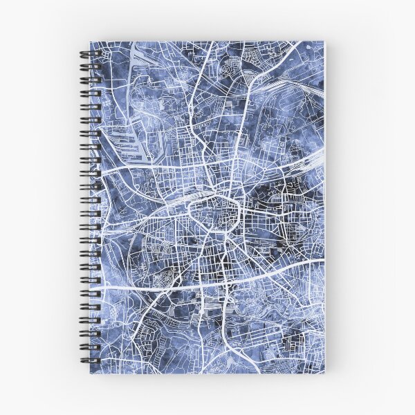 Item preview, Dortmund Germany City Map designed and sold by ArtPrints.
