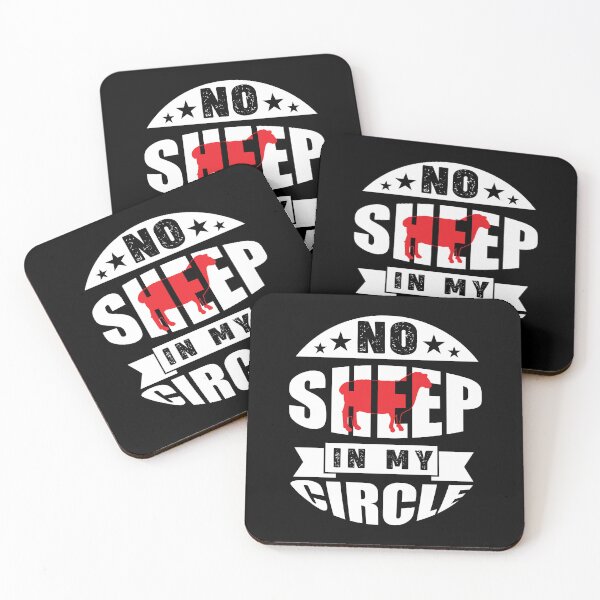 Item preview, No Sheep In My Circle  designed and sold by Hairball-Pets.