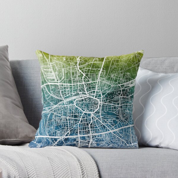 Item preview, Dortmund Germany City Map designed and sold by ArtPrints.