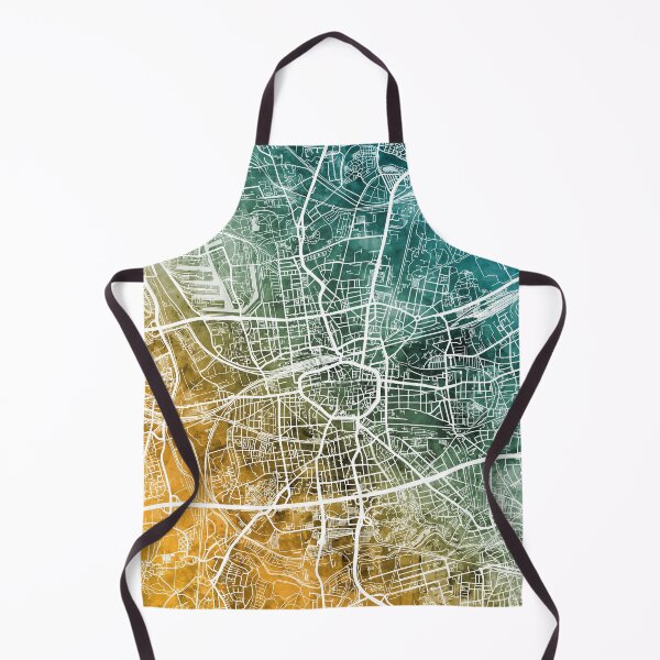 Item preview, Mapa de la ciudad de Dortmund Alemania designed and sold by ArtPrints.