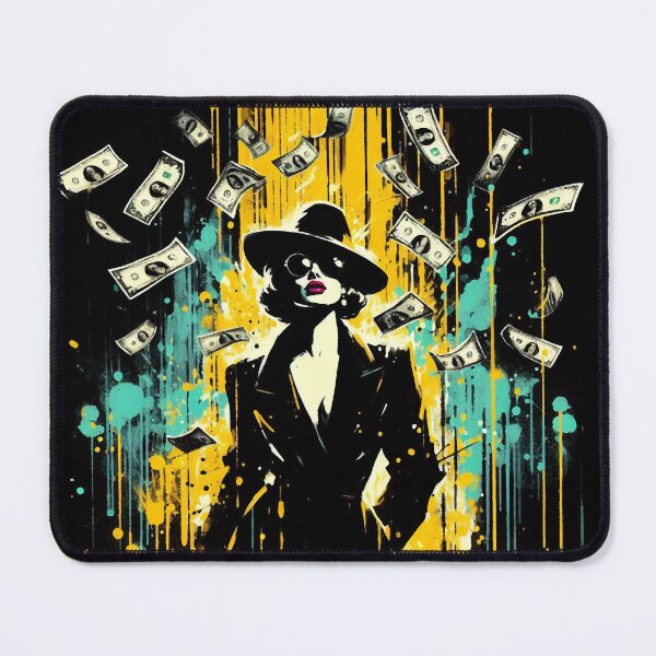 Item preview, Femme Fatale with Money [Noir, Crime] designed and sold by RESToRAPTOR.