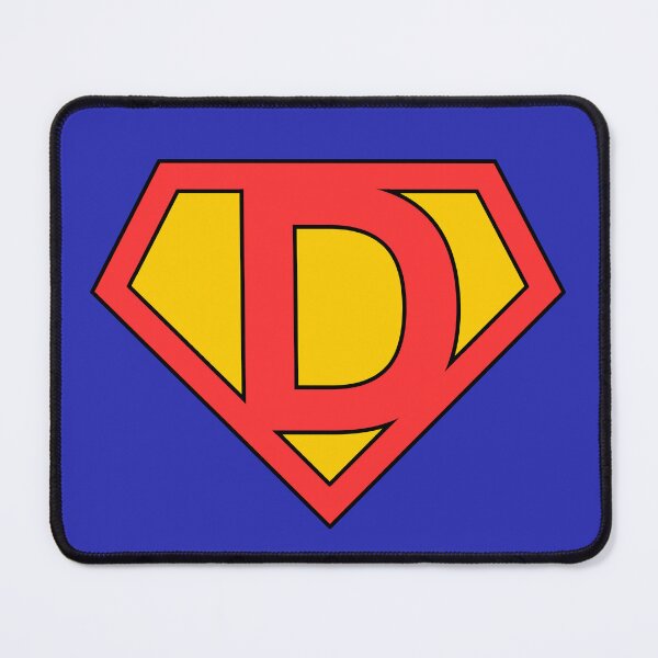 Item preview, Letter D | Super Letter | Red and Yellow designed and sold by Christiana-Art.