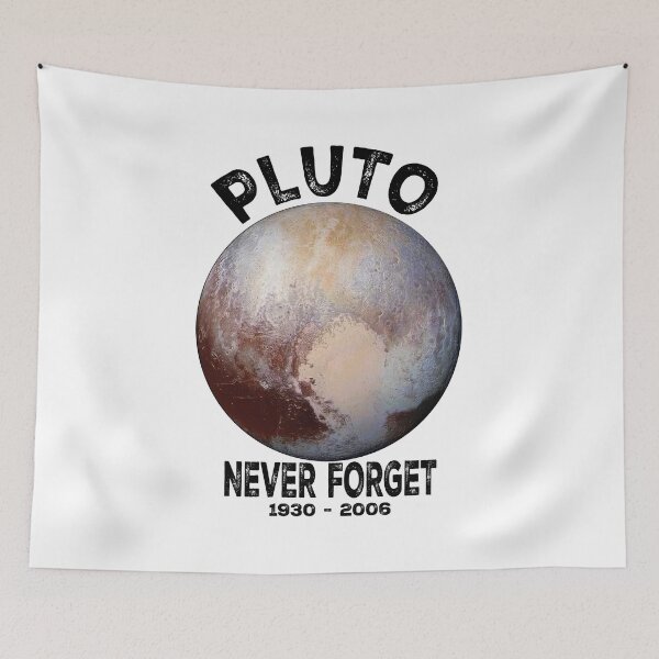 Item preview, Pluto - Never Forget designed and sold by Angry Swan Designs.
