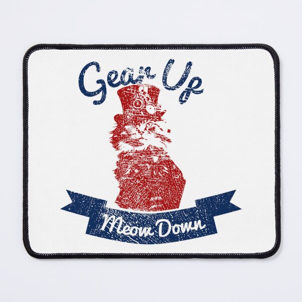 Item preview, Gear Up Meow Down - Steampunk design designed and sold by KaiLabsArt.