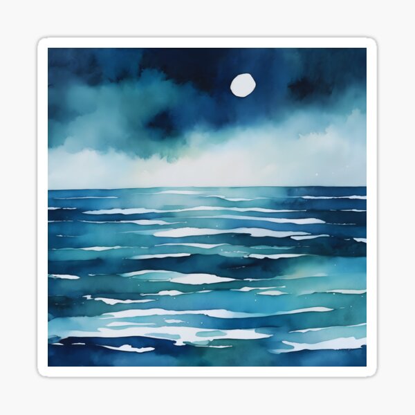 Item preview, Midnight Ocean Magic designed and sold by colorvisionart.
