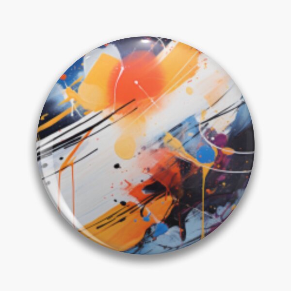Item preview, Vibrant Modern Art Bold Abstract Eccentric geometric Design  designed and sold by NortonArt.