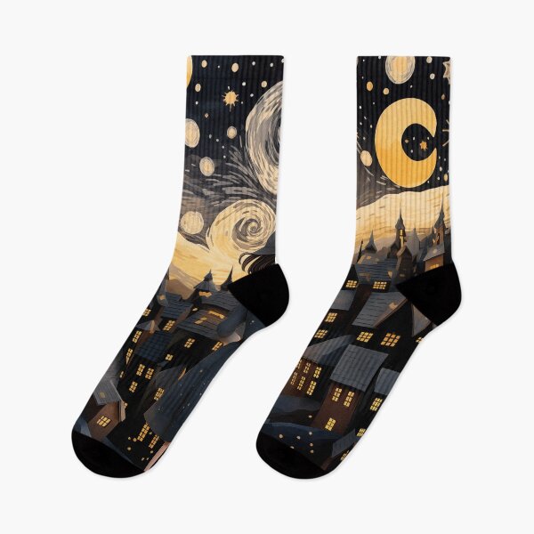 Item preview, A girl and starry night designed and sold by WarmHeartedArt.