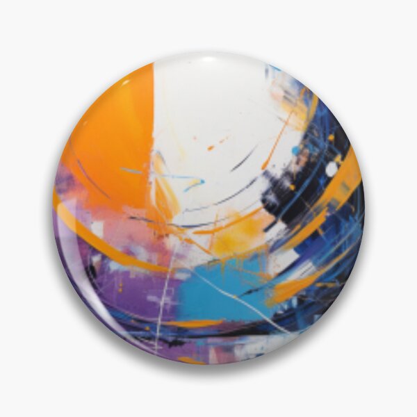 Item preview, Vibrant Modern Art Bold Abstract Eccentric geometric Design  designed and sold by NortonArt.