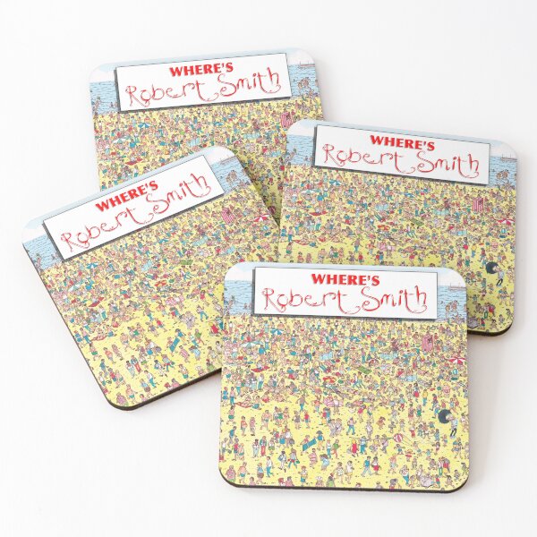 Item preview, Where's Robert Smith - The Cure designed and sold by Robbie Labrum.