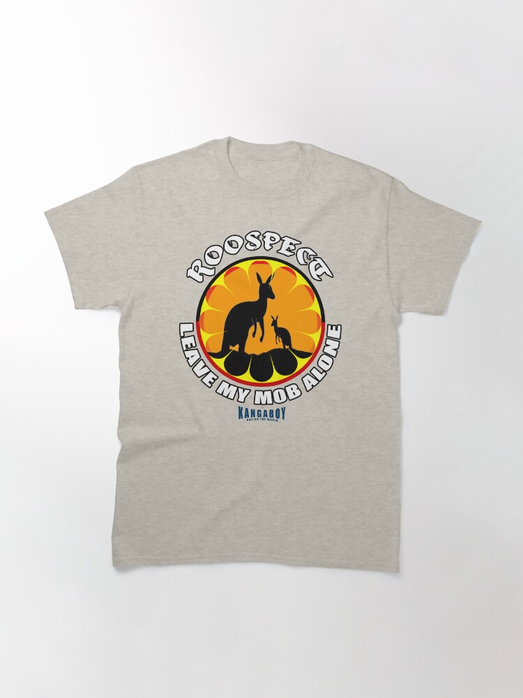 Thumbnail 3 of 7, Classic T-Shirt, Roospect - Leave My Mob Alone designed and sold by Kangaboy.