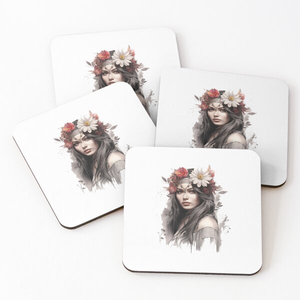 Item preview, Beautiful woman brown hair designed and sold by MarvinLiba.
