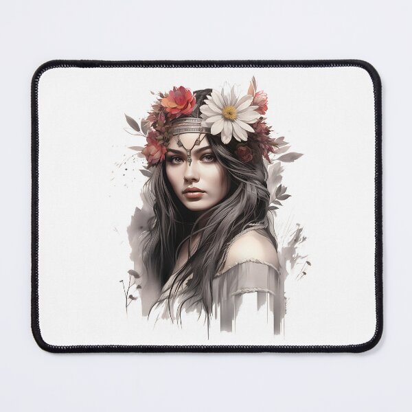 Item preview, Beautiful woman brown hair designed and sold by MarvinLiba.