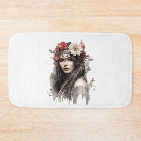 Item preview, Beautiful woman brown hair designed and sold by MarvinLiba.