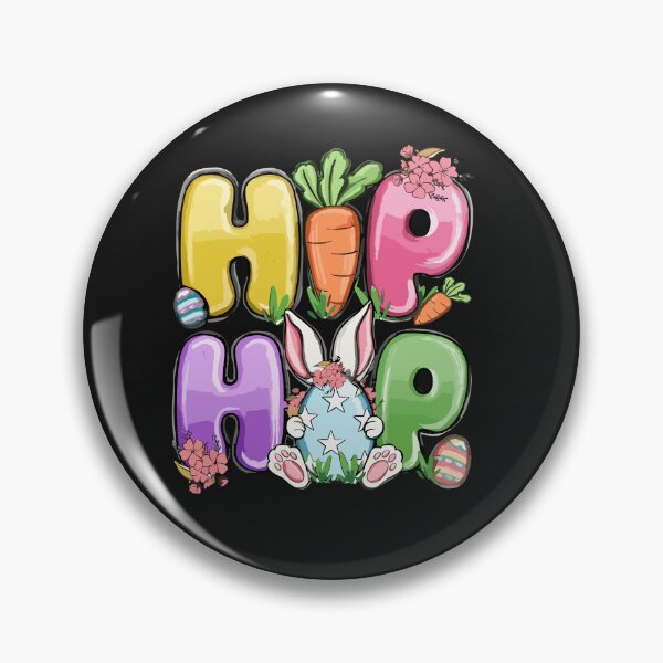Item preview, Hip Hop Egg Hunt Funny Easter Bunny Boys Girls Kids designed and sold by Pitchou07.