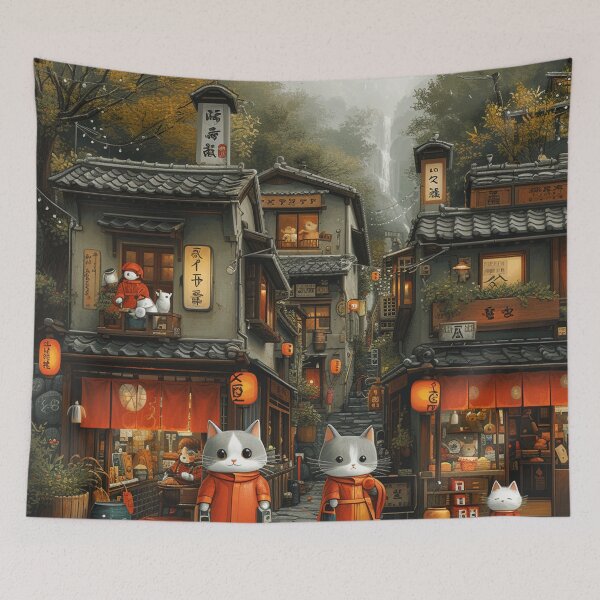 Item preview, Whisker Town designed and sold by dungeonwarriors.