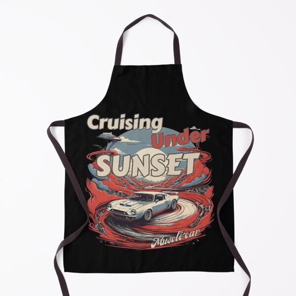 Item preview, Cruising under SUNSET muscle car design designed and sold by Jt41.