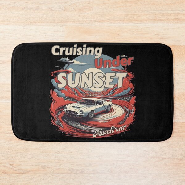 Item preview, Cruising under SUNSET muscle car design designed and sold by Jt41.
