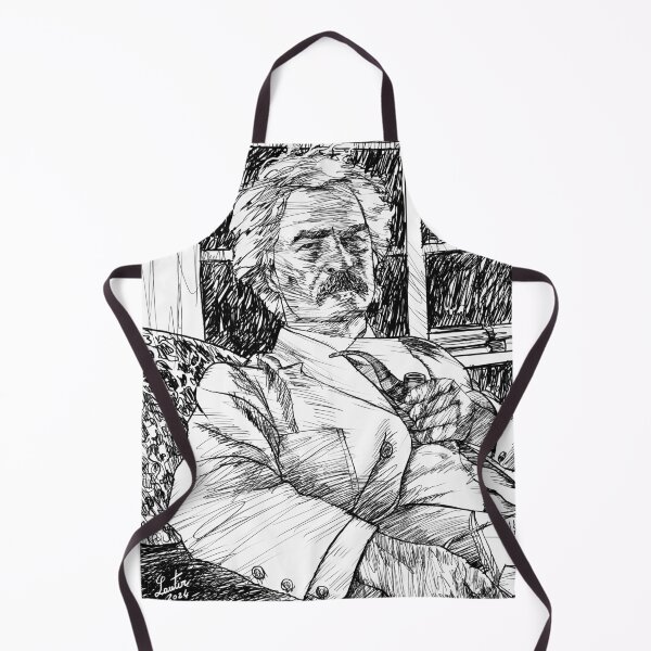 Item preview, MARK TWAIN - ink portrait .3 designed and sold by lautir.