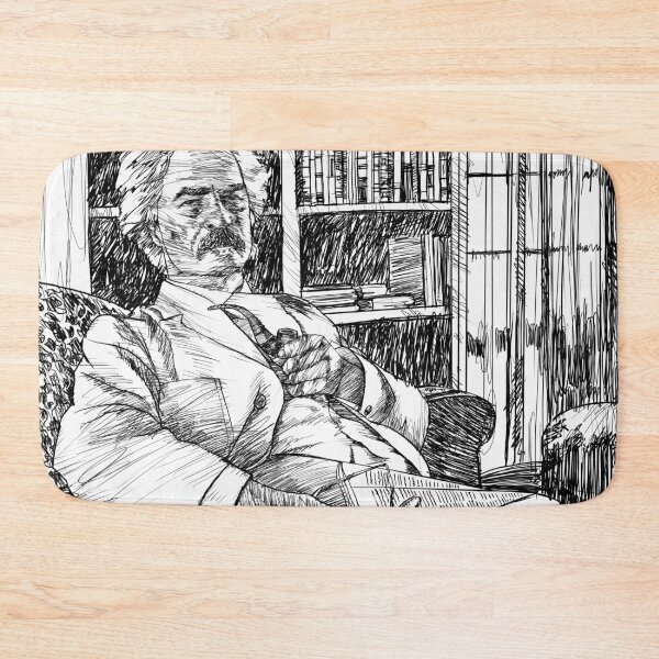 Item preview, MARK TWAIN - ink portrait .3 designed and sold by lautir.