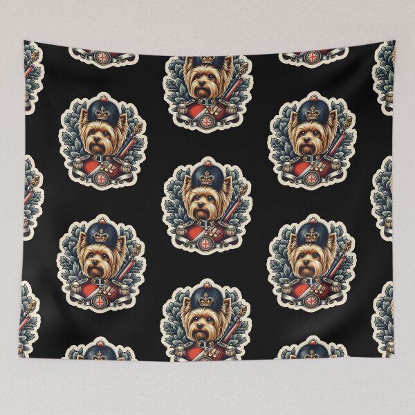 Item preview, Yorkshire Terrier Queen's King's Guard designed and sold by ThisDress.