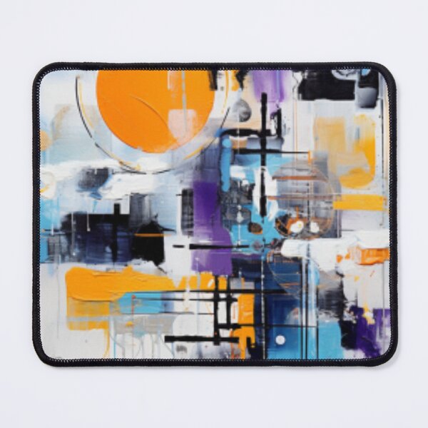 Item preview, Vibrant Modern Art Bold Abstract Eccentric geometric Design  designed and sold by NortonArt.